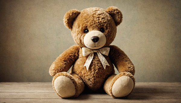 L'ours en peluche ancien : douceur et souvenirs d'enfance